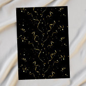 Invitation Black Triple the Fun Friends Joint Birthday