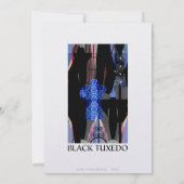 Invitation Black Tuxedos (Dos)