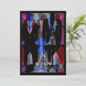 Invitation Black Tuxedos (Debout devant)