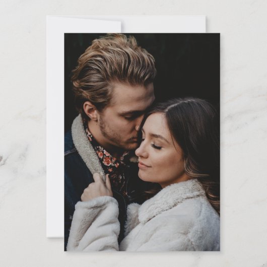 Invitation Black White Lace (Dos)