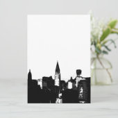 Invitation Black & White New York (Debout devant)