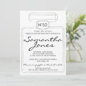 Invitation Black & White PARIS Thème FABULEUX 50ème anniversa (Debout devant)