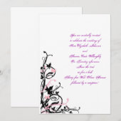 Invitation black_white_pink_wedding_invitation_template, Y… (Devant / Derrière)
