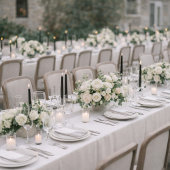 Invitation Black & White Wedding Attire Card