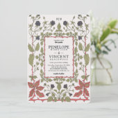 Invitation Blackberry d'automne vintage (Debout devant)