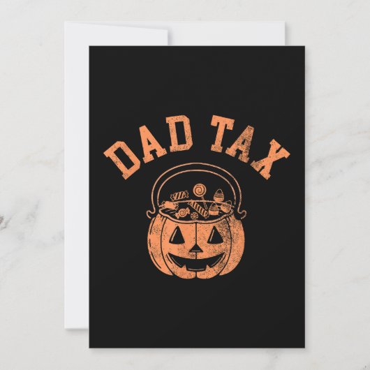 Invitation Blague de papa (Devant)