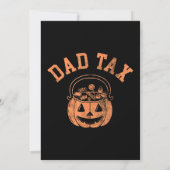 Invitation Blague de papa (Dos)