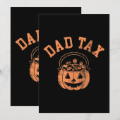 Invitation Blague de papa (Devant / Derrière)