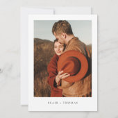 Invitation BLAIR Modern Boho Arch Photo Party (Dos)