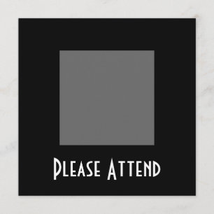 INVITATION BLANC - CRÉEZ VOTRE PROPRE PERSONNALISATION