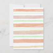 Invitation Blanc Petit Citrouille Automne Anniversaire Automn (Dos)