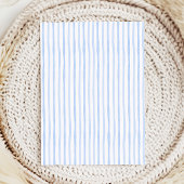 Invitation Blanc rouge et deux 4 juillet 2e anniversaire