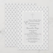 Invitation Blanche Perle (Devant / Derrière)