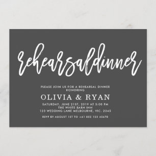 Invitation Blanchir la nuit avant l'invitation