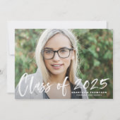 Invitation Blancs 2025 Brush Lettering (Devant)