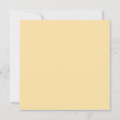 Invitation Blancs marguerites or jaune n corail papillon flor (Dos)