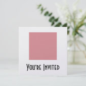 Invitation Blank - Créez votre propre cadeau (Debout devant)