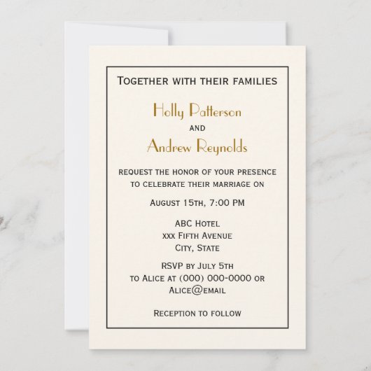 Invitation Blason Prépa Pineapple Armoiries Crest (Dos)