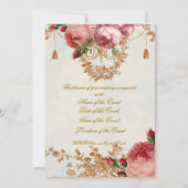 Invitation Blenheim Rose - Ciel d'Été (Dos)