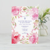 Invitation Blessé Foliage Brunch de Pâques (Debout devant)