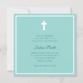 Invitation Blessure bleue (Devant)