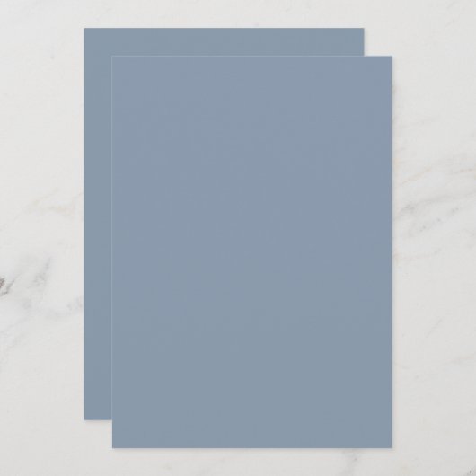 Invitation Bleu (Devant / Derrière)