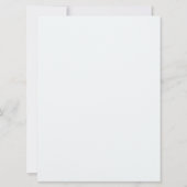 Invitation Bleu Balloon vert Déchets Raffle Signal (Dos)