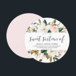 Invitation Bleu & Blanc Belles Fleurs Douces 16<br><div class="desc">Bleu & Blanc Belles Fleurs Douce 16 Invitation Belle Flore Blanche Voir la collection correspondante en Niche et Nest Store</div>