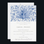 Invitation Bleu Classy Aquarelle Peacock Dîner de répétition<br><div class="desc">Collection Peacock Ornate Blue Classy - c'est une élégante aquarelle Illustration de paon floral bleu aquarelle, avec une touche minimaliste moderne. Idéal pour vos mariage et fêtes de classe moderne. Il est très facile de customiser, avec vos données personnelles. Si vous avez besoin d'un autre produit correspondant ou de la...</div>