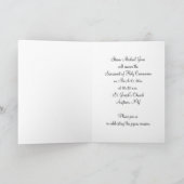 Invitation bleu communion (Intérieur)