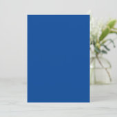 Invitation Bleu Duché, Bleu Plat, Bleu Gris, (Debout devant)