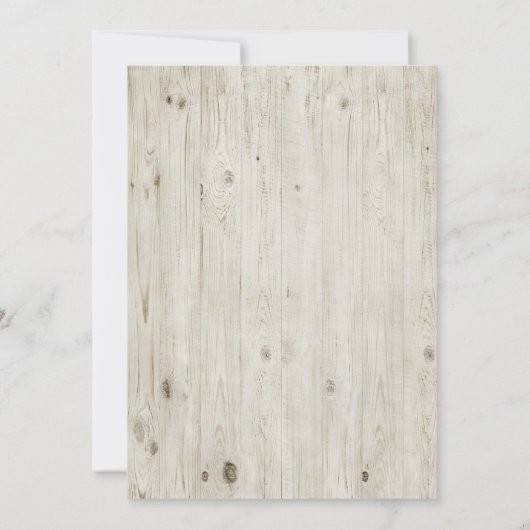 Invitation Bleu et rouge Étoiles et rayures rustiques | 4 JUI (Dos)