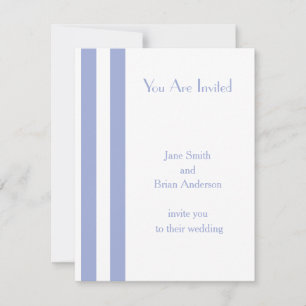 Invitation Bleu français