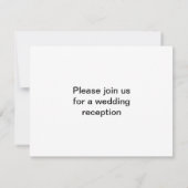 Invitation Bleu français (Dos)