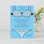 Invitation Bleu innommable (Debout devant)