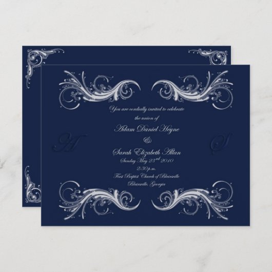 Invitation bleu-invite2 (Devant / Derrière)