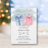 Invitation Bleu ou rose Que pensez-vous de l'invitation