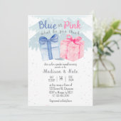 Invitation Bleu ou rose Que pensez-vous que le genre révèle ? (Debout devant)