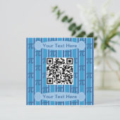 Invitation Bleu PII 3.142 (Debout devant)