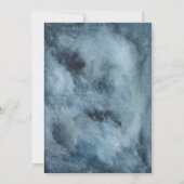 Invitation Bleu | Terracotta Oh Boy Fall Baby shower Floral (Dos)