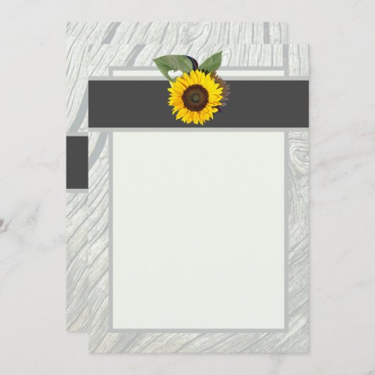 Invitation bleu turquoise solide (Devant / Derrière)