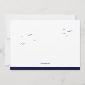 Invitation (bleue) de parc d'attractions (Dos)