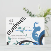 Invitation bleue d'énergie (Debout devant)