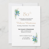 Invitation Bleus Célestes (Devant)