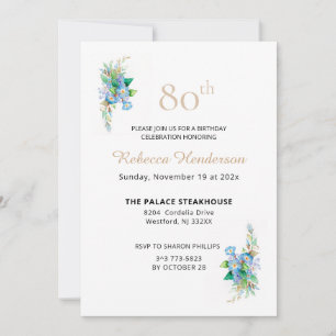Invitation Bleus Célestes