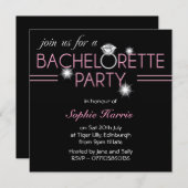 Invitation Bling Ring Pink (Devant / Derrière)