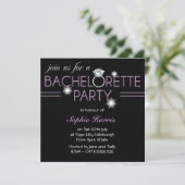 Invitation Bling Ring Purple (Debout devant)