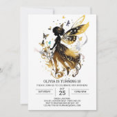 Invitation Bliss d'anniversaire de papillon en ligne (Devant)