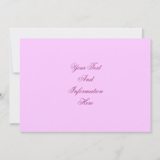 Invitation Blocs pour bébés (Dos)