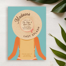 Blonde Girl Palm Springs Bachelorette Pool